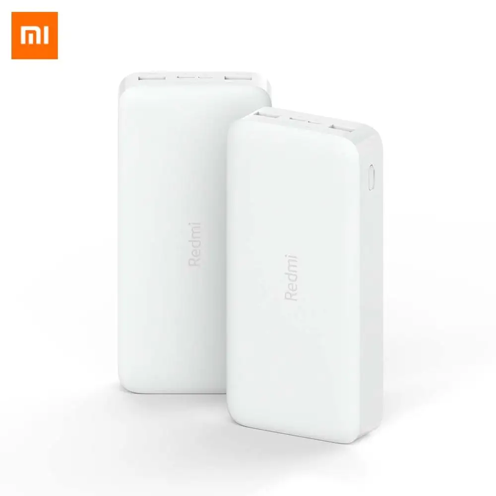 Оригинальный внешний аккумулятор Xiaomi Redmi 10000 мАч 20000 быстрая зарядка с двойным