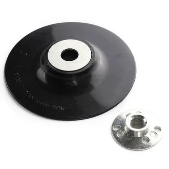 

Rubber Backing Disc M10 Thread Back Pad Angle Grinder Sander Tool WWO66