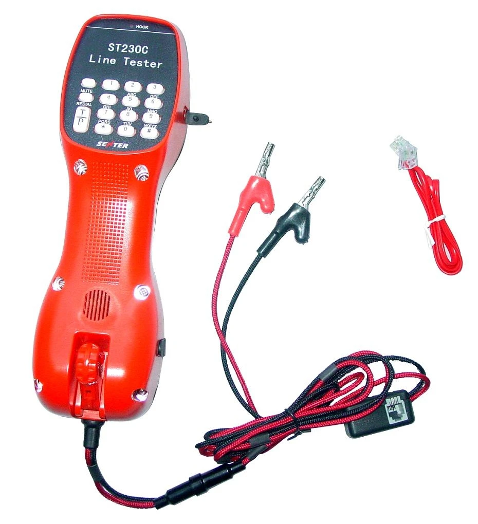 

ST230C Mini Telephone Line Tester Network Cable Tester Lineman Tester