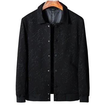 

2019 New 130KG fat Plus Size Jacket Men L- 8XL Fashion Casual Loose Mens Jacket Large Size Sportswear jackets Male Coats Lapel