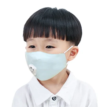 

Cartoon Children Mouth Mask Kids Breath Valve Anti Haze Mask With Activated Carbon Filters Anti Dust Respirator Face Masks