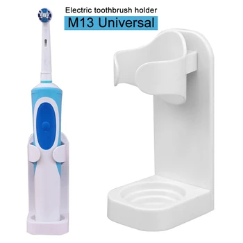 

Electric Toothbrush Holder Hanger Bathroom Space Saving Wall Mounted Self Adhesive Modern Stand Traceless Organizer Hygienic