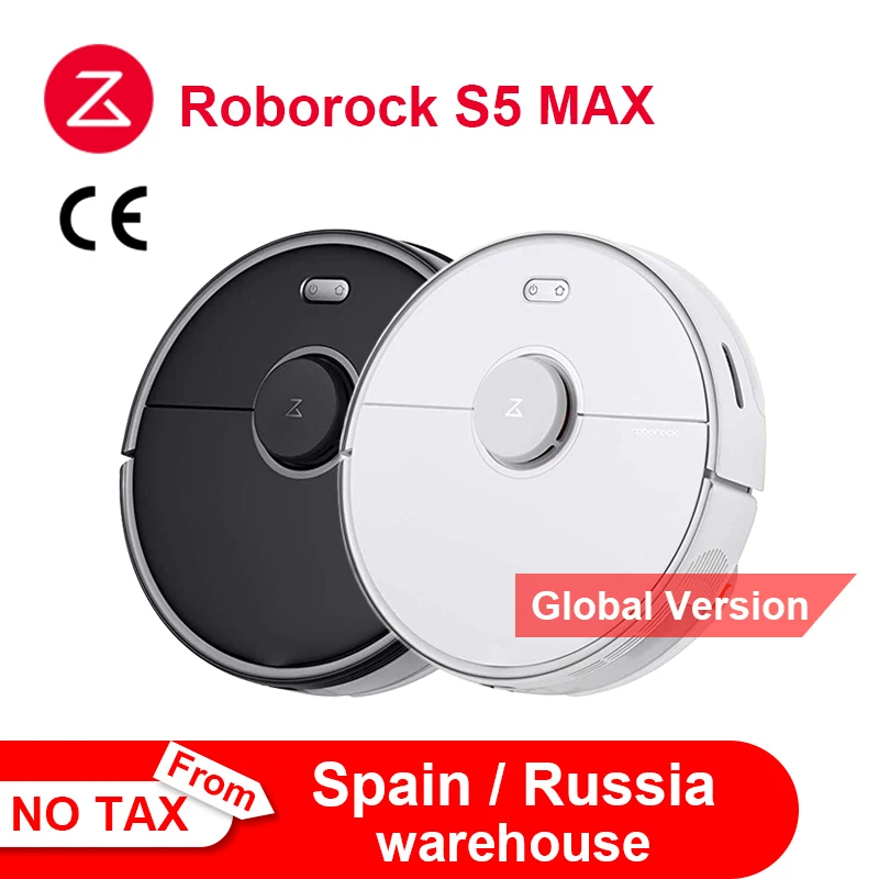 Roborock S5 Max робот пылесос автоматический умный планируемый подметание пыли