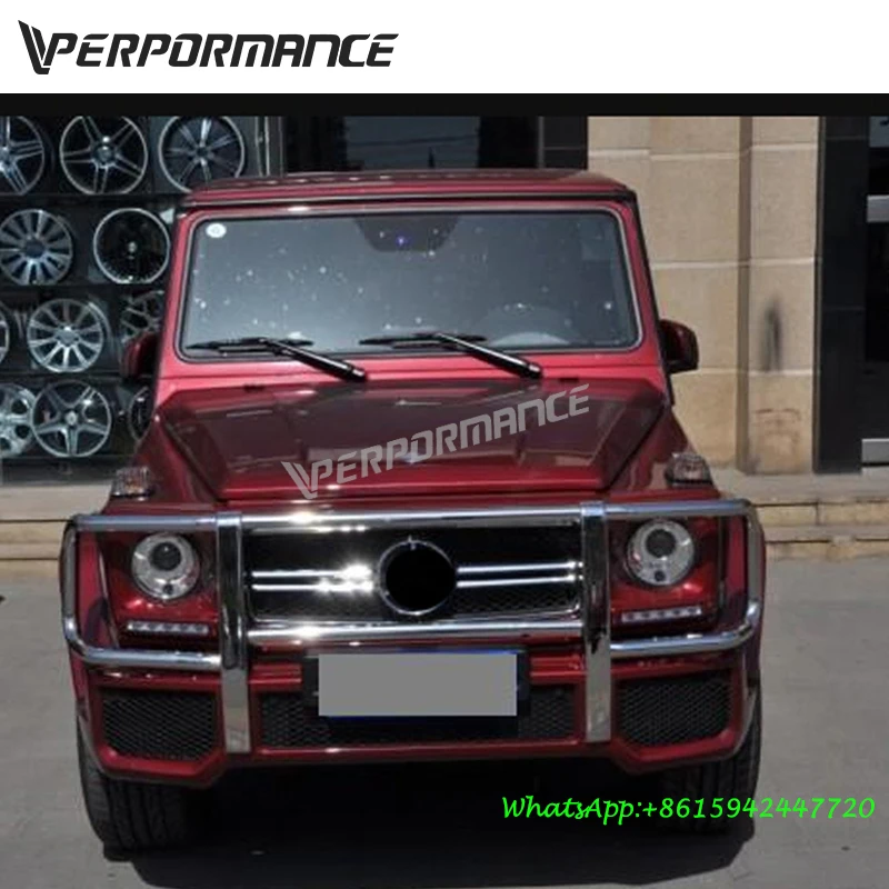 W463 передняя защита для g63 G65 передний бампер из нержавеющей стали передний бампер Защита 1990~ год