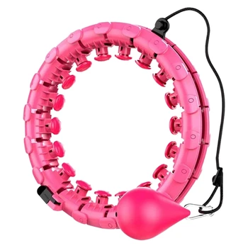 

Smart Sport Hoop with Detachable Adjustable Auto-Spinning Thin Waist Abdominal Exercise Gym Hoop Fitness Equipment Home