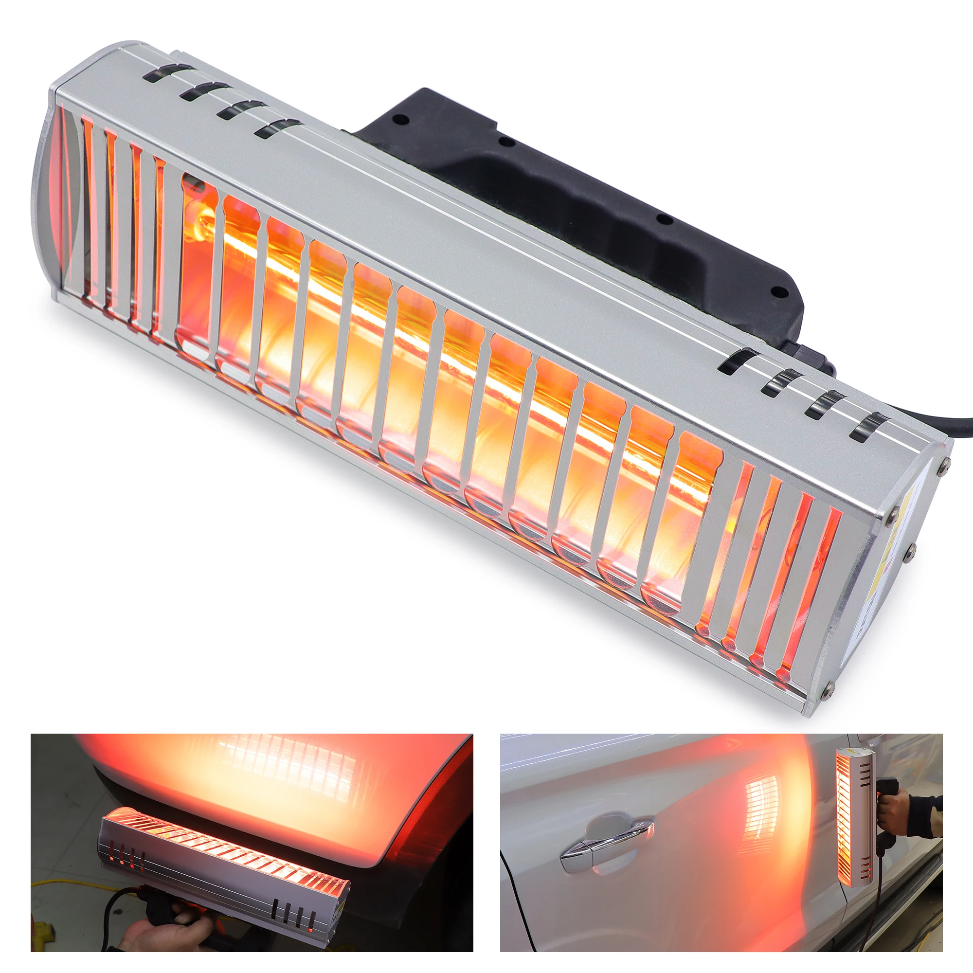 Выпечки инфракрасный Краски леча светильник 1000W короткие волны инфракрасного