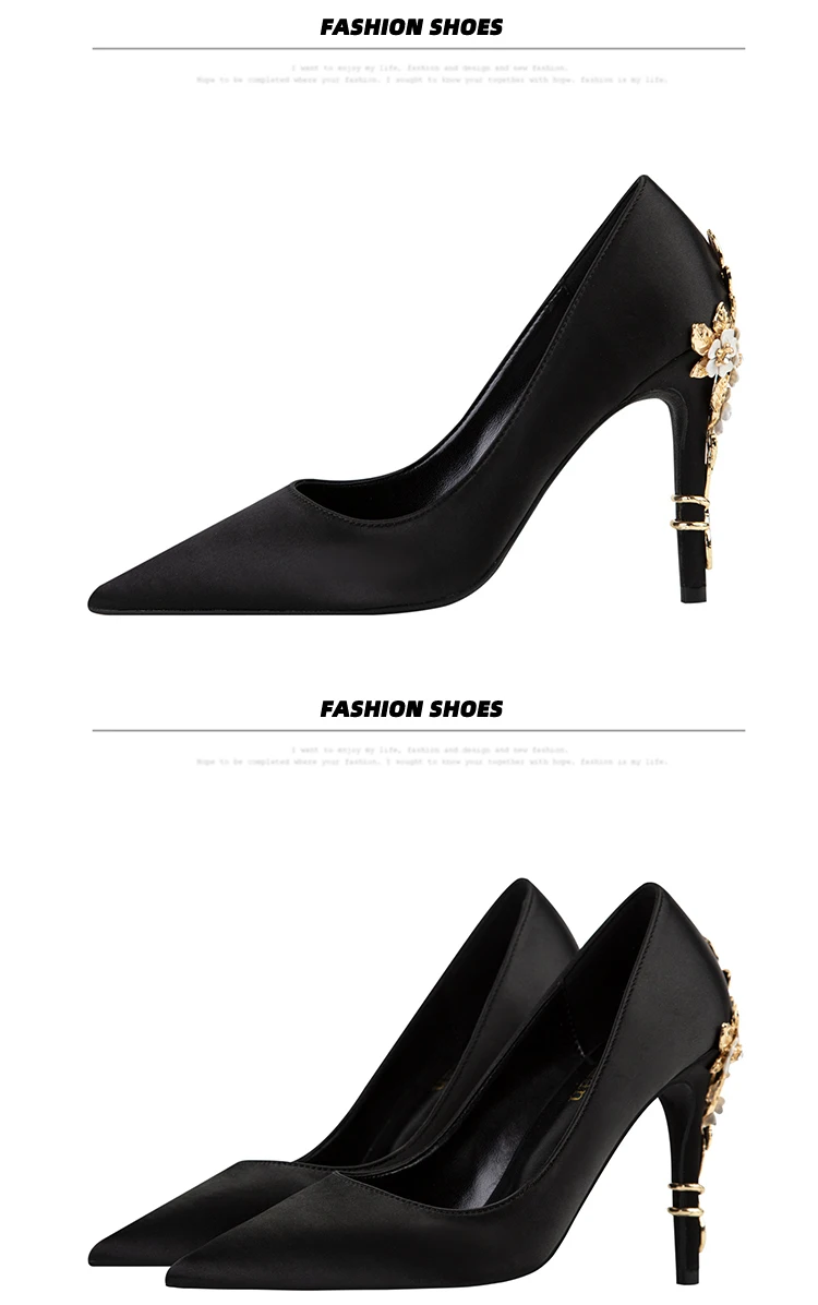 Zapatos de tacón de aguja de moda