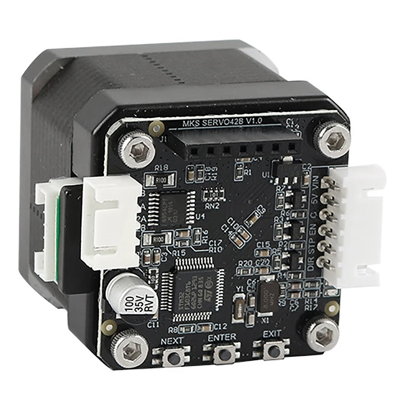 STM32 3d принтер шаговый двигатель с замкнутой обратной связью двигатель NEMA17 MKS SERVO42B с адаптером пластина для MKS Gen предотвращает потерю шага во время печати