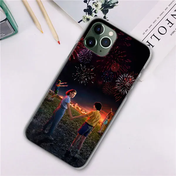 Странные вещи, чехлы для телефонов Apple iPhone 11 Pro Max X XR XS MAX 7 8 6 6s Plus 5 5S жесткий чехол - Цвет: H10
