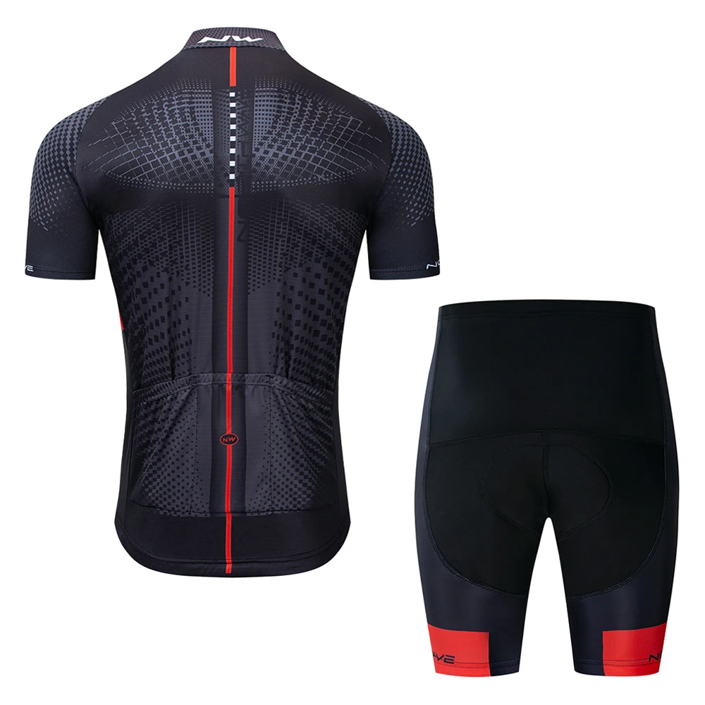NW Новая профессиональная одежда для велосипеда MTB наборы одежды для велоспорта велокостюм велосипедная рубашка Лето Велоспорт Джерси Набор для мужчин