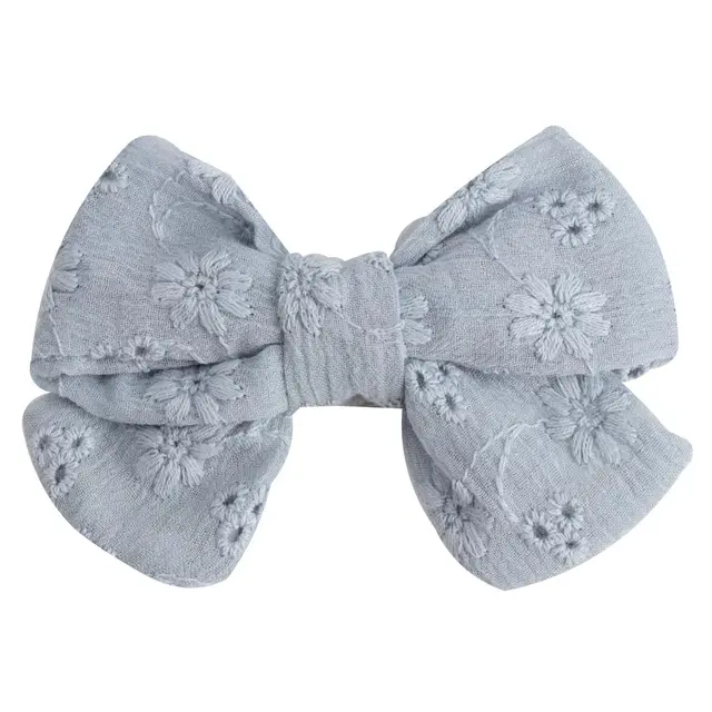 Elegant Chiffon Big Bow Spring Hair Clip Fashion Print Floral Hair Barrette For Women Girls Sweet Hairclip Hair Grip Accessories type 35