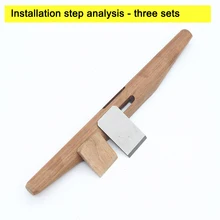 Бытовые Мини-Самолеты обрезки инструмент строгальный плотник модель изготовления строгания ручная Деревообработка 26 см легкие деревянные доски заточка