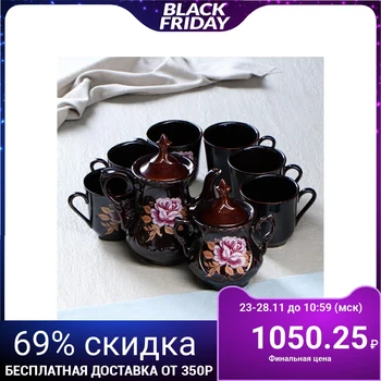 

Tea set "Alexandra", rose decal, 8-piece set
