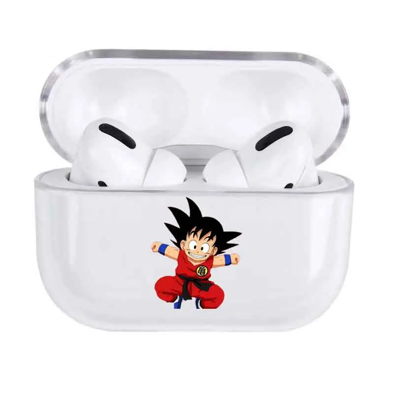 For Pro 07 С изображением героев мультфильмов для Apple Airpods чехол с изображением забавных милых Bluetooth наушники чехол Прозрачный чехол для airpods Pro/1/2 жесткий чехол сумка - Цвет: For Pro 07