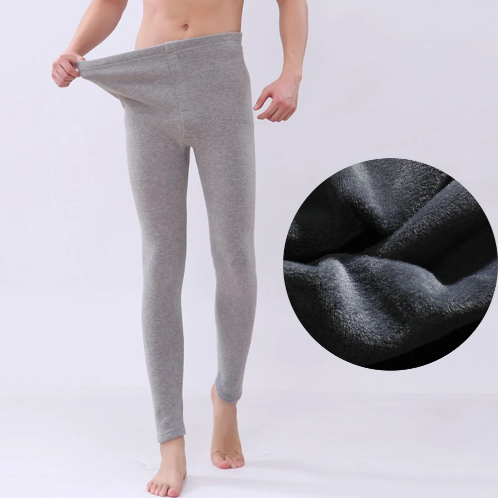 

New Male Pajamas Bottoms Pants Men Sleep Bottoms Slim Pants Pajamas Man Sleepwears Male Home Wears Solid Colour Thermal Casual