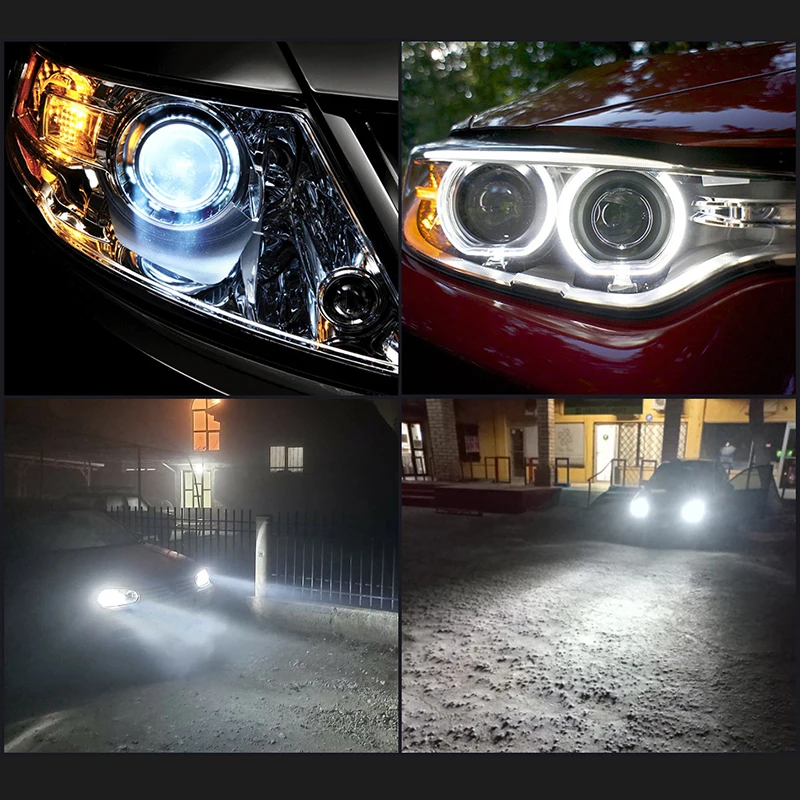 3.0 inch Bi-led Projector H4 Lenses For Headlights Tuning For Hella 3R G5  LED Lights 50W Lens Car Lights Accessories Retrofit - AliExpress