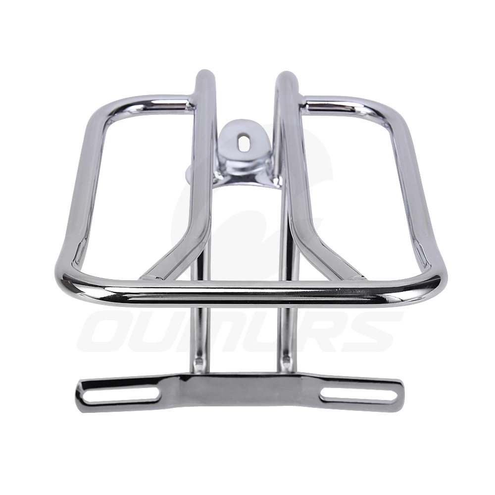 OUMURS мотоциклетное крыло багажная стойка хром для Harley Sportster XL883 XL1200 1994- Heritage Softail Classic FLSTC FLSTF