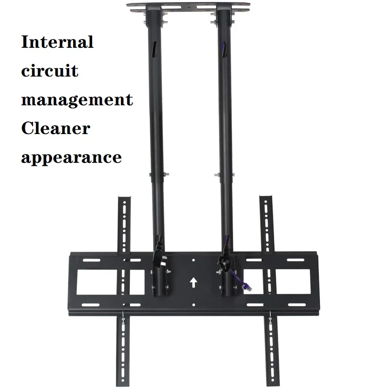 Suporte da Tevê da Montagem do Teto da Tevê de Hillport Apropriado para 60-100 Cabide Inclinação Telescópico Polegadas Carga 60kg T580 - Image 3