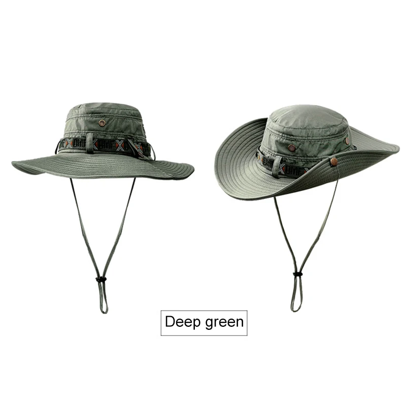 Открытый шляпа от солнца широкая Панама с полями Рыбалка Охота альпинизм для мужчин и женщин YS-BUY