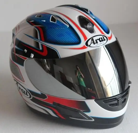Arai шлем Япония Топ мотоциклетный шлем гоночный шлем полное лицо мотоциклетный шлем - Цвет: 3