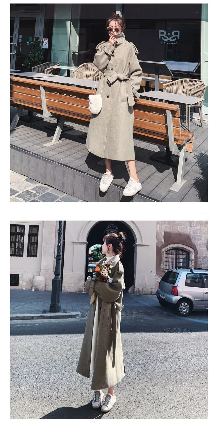Шерстяная куртка для фотосессии во французском стиле Хепберн, новинка, зимнее женское платье в новом стиле, ретро, британский стиль, приталенная шерстяная куртка
