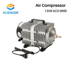 Scienode – compresseur d'air magnétique électrique 135W 110V 220V, Machine de découpe et gravure au Laser CO2 ACO 009D 