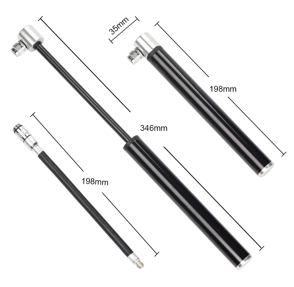 BIKEIN Road Fiets Pomp Fietsen Handpomp Lucht Bal naальd шиномонтажный насос Mtb Draagbare Pompen Voor AV/FV met Bandenreparatieset