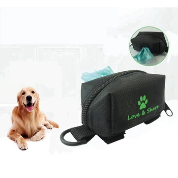 

Dog Garbage Bag Pet Dog Puppy Pouch Oxford Pet Walking Food Treat Snack Bag Agility Bait Training Pockets Waist Storage Hold