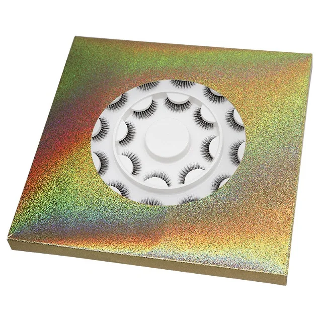 Cucommax 10 пар натуральные накладные ресницы длинный макияж 3d Искусственные накладные ресницы из норки ресницы для красоты - Цвет: 5DKL6