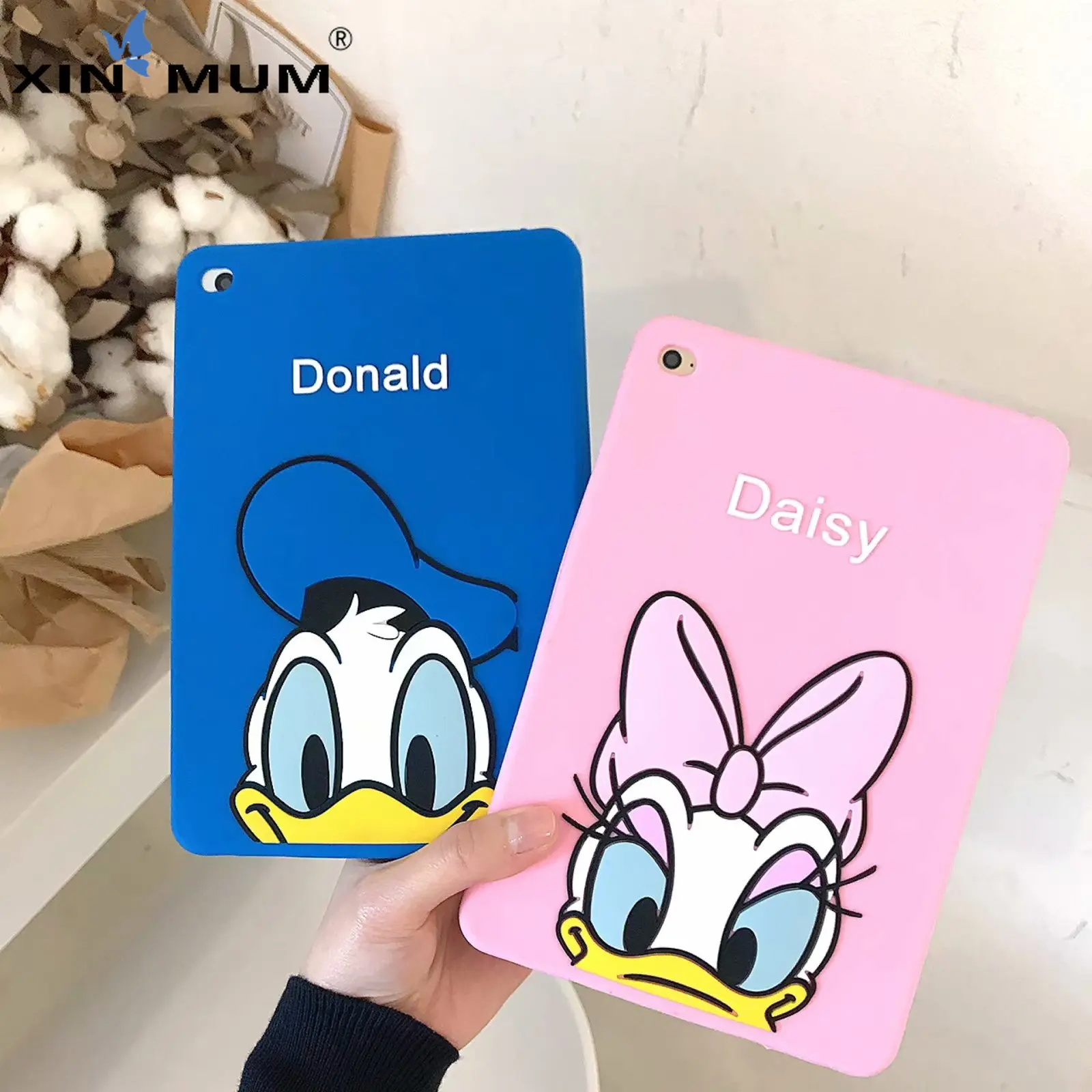 

Silicon Case for IPad 2 3 4 Mini 1 2 3 4 IPad 9.7 2017 2018 Pro 9.7 10.5 Air 2 Tablet Cartoon Shockproof Soft Back Cover +Stylus