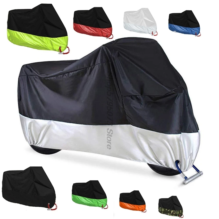 Capa da Motocicleta Livre à Prova Bicicleta para Poncho Injeção de Combustível uv ao ar 4xl Duv Água Scooter Honda cb 900f Hornet Kit m l xl 2xl 3xl