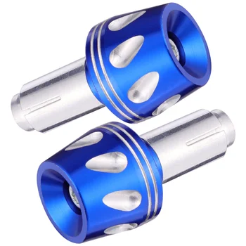 

2pcs Motorbike Handlebar Plug Off-Road Vehicle Handle Refit Plugs General Grip Plugs Fitting (Black)