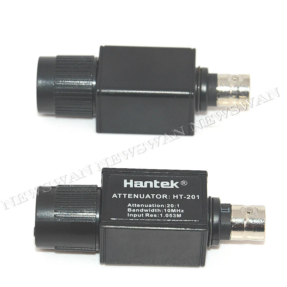 2PCs Hantek Attenuator 1008C Oscilloscope Signal Passive Attenuator HT201 201 Passive