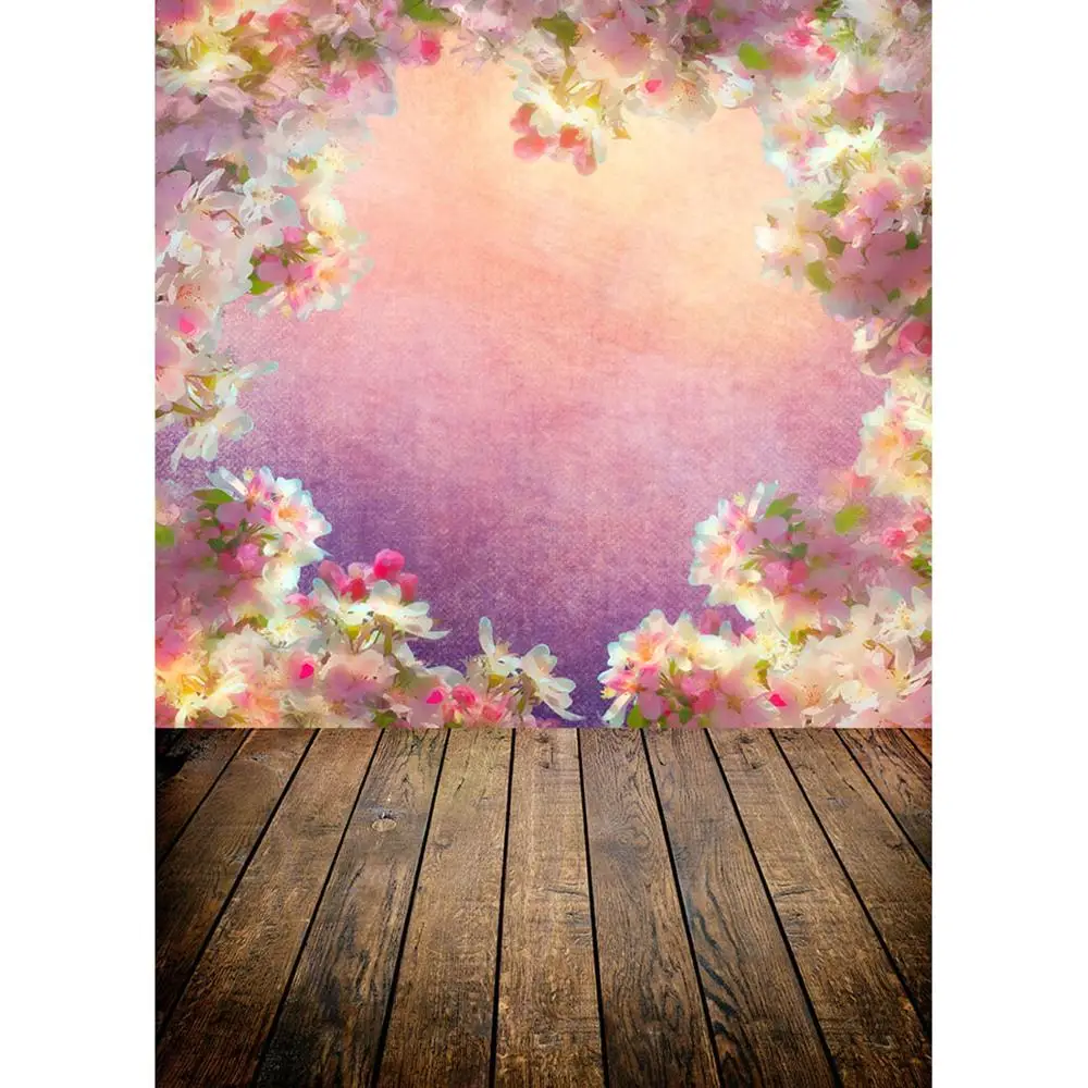 

SHENGYONGBAO Vinyl Custom Children Baby Photography Backdrops Props Wall and Floor theme Photo Studio Background NY4-66