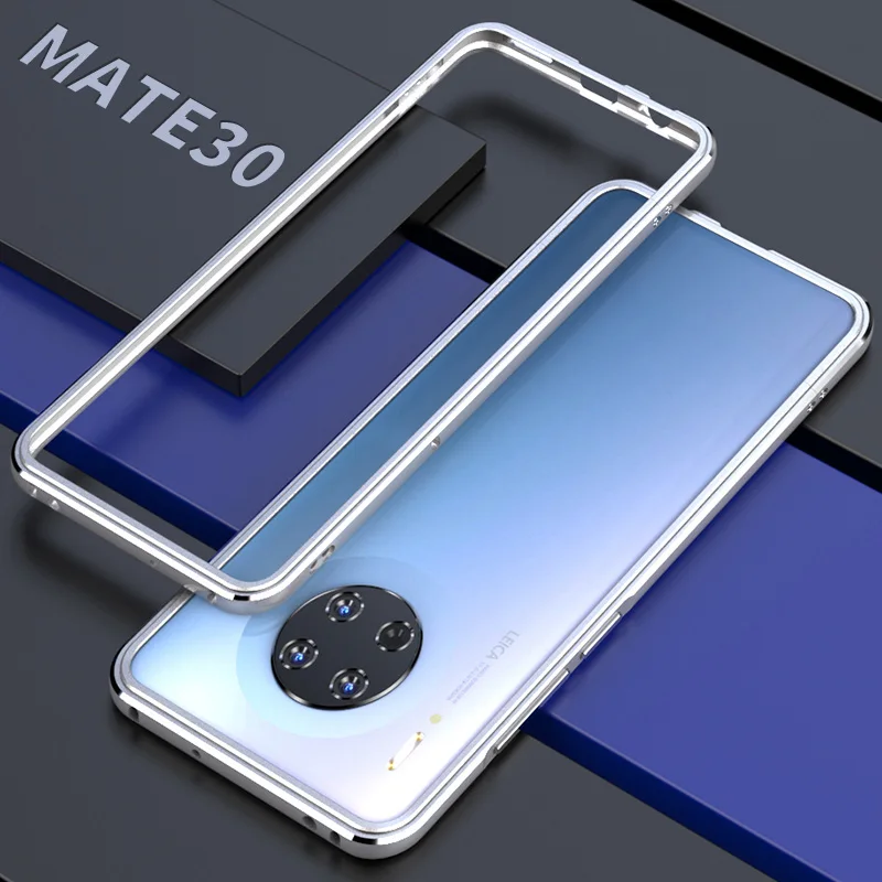 Для Huawei Mate 30 Роскошный чехол для телефона премиум класса Алюминиевый