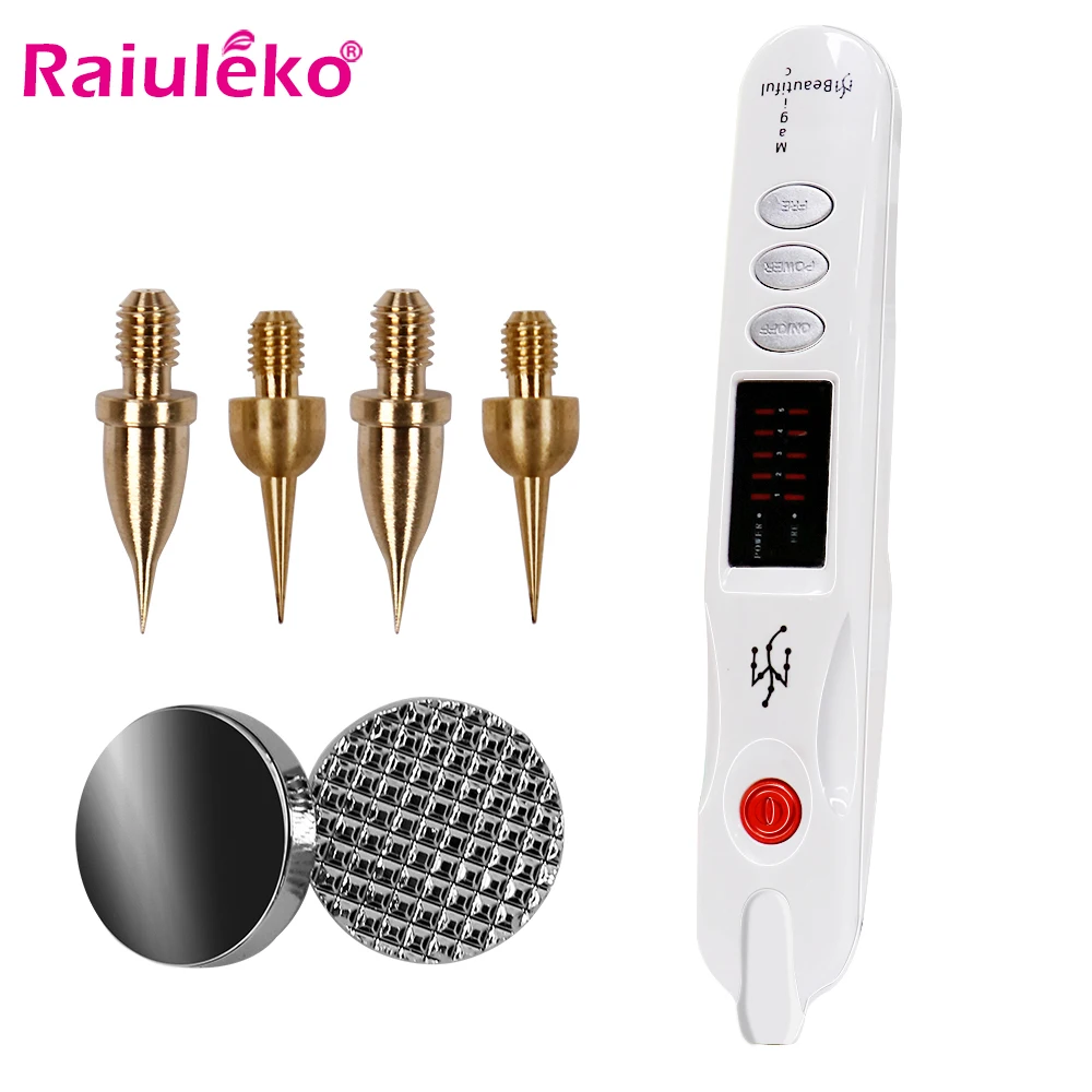 Hot Products! Newest Laser Plasma Pen Mole Tattoo Freckle Wart Tag Removal Pen Spot Removal Tool For Face LCD Skin Care Tools Beauty Machine