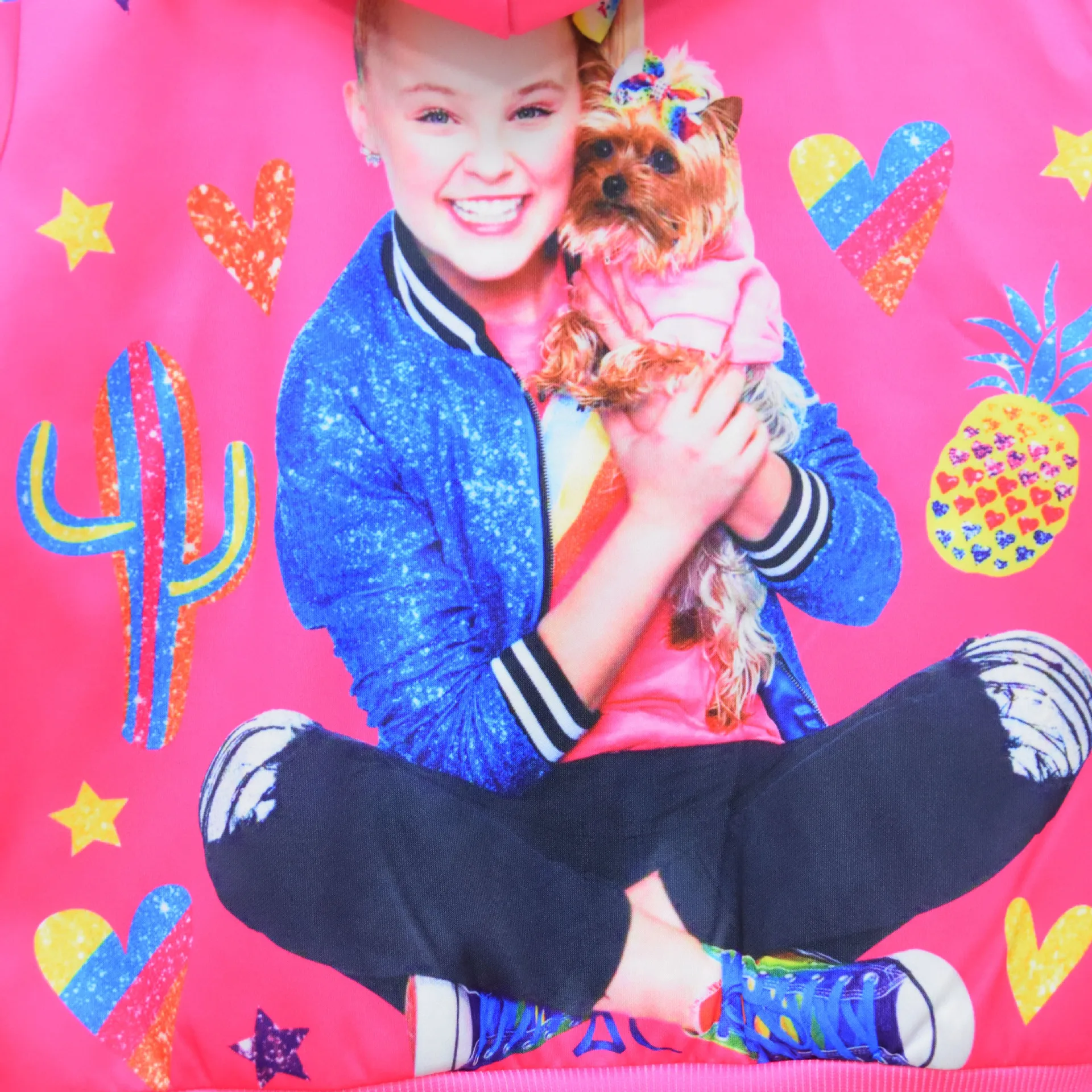 Jojo Siwa/толстовки Детская куртка Детская футболка с капюшоном с человеком-пауком пальто для маленьких девочек детская одежда Повседневный кардиган на молнии для маленьких мальчиков