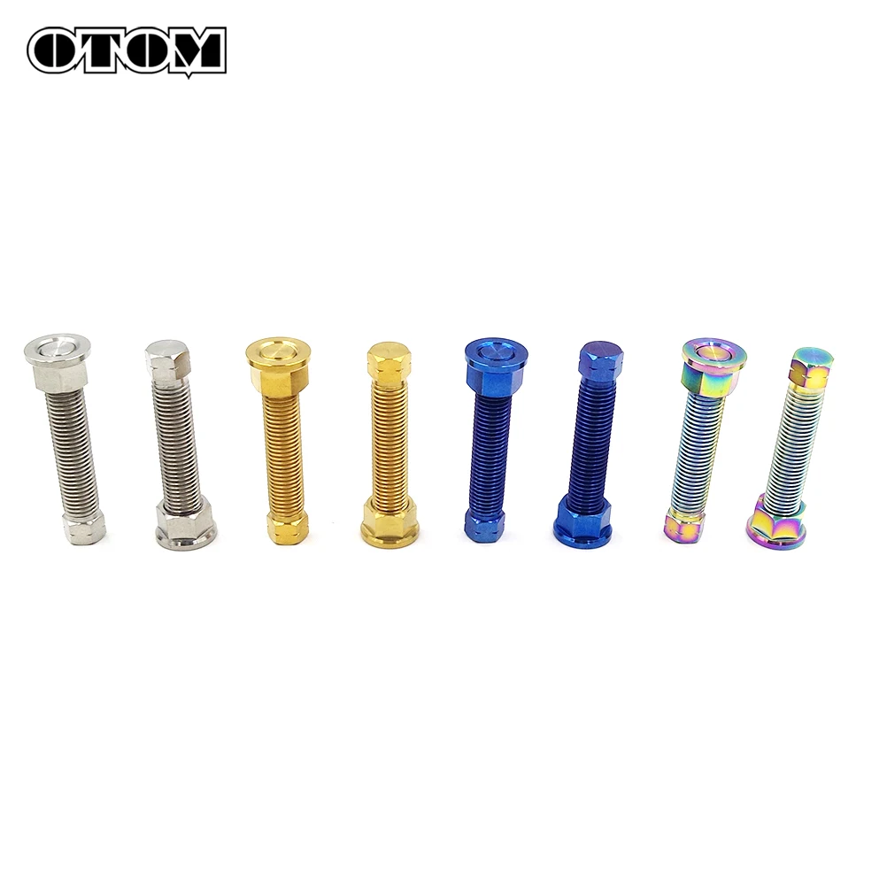 Titanium Chain Adjuster Set (Pair) - M8x45 For Suzuki, Honda