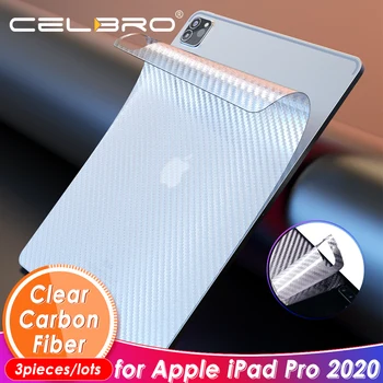 

For iPad Pro 12.9/11 2020 Screen Protector Clear Carbon Fiber Protective Film Not Tempered Glass for Apple iPad Pro 2020 11/12.9
