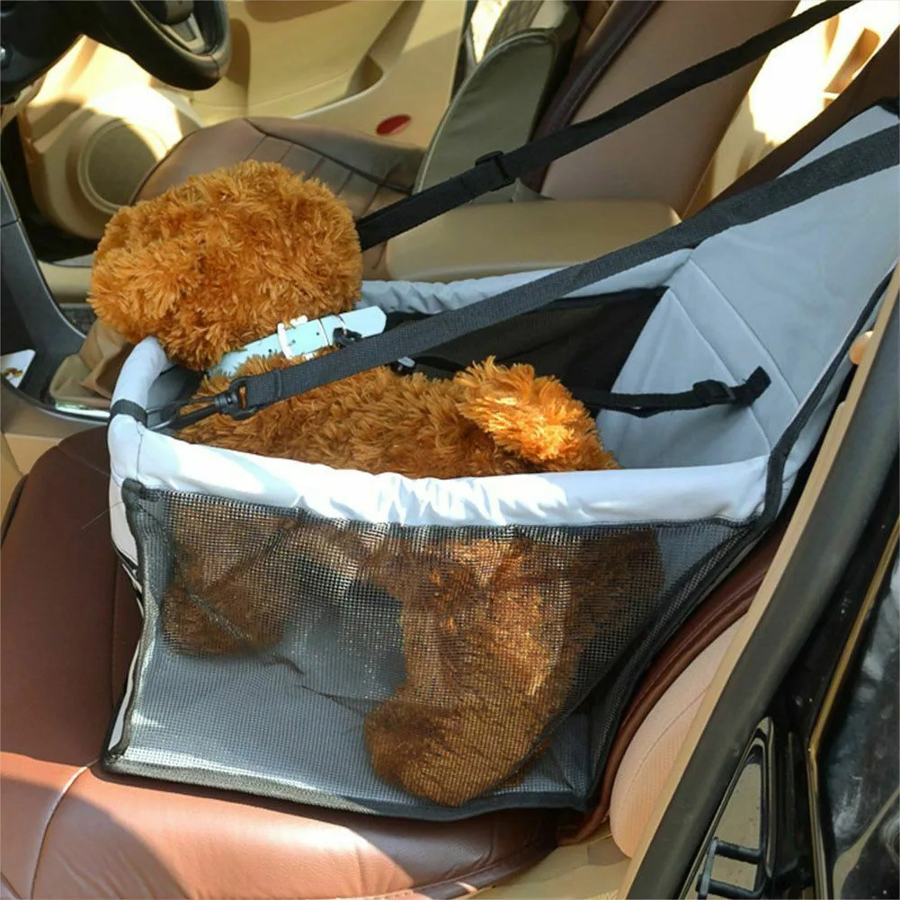 Переноска для домашних собак, сумка для сидения, водонепроницаемая корзина, безопасная дорожная сетчатая подвесная сумка для собак, сумка для сидения, корзина для собак