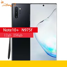 

Samsung Galaxy Note 10 Plus Note10+ N975F 256GB ROM 12GB RAM Octa Core 6.8" Snapdragon 855 LTE Original Mobile Phone