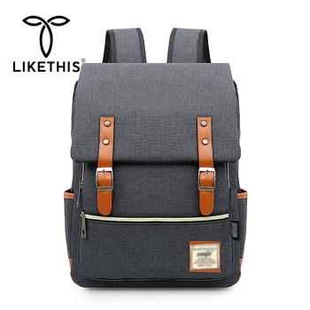 

LIKETHIS 2020 Backpack Neew Arrival Women Male Unisex Large Capacity School Bags Teenagers Student Book Bag Boys Satchel Fashion