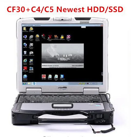 Panasonic CF-53 Avec Logiciel STAR C5 DOIP Pour Mercedes – Disque SSD 256 Go
