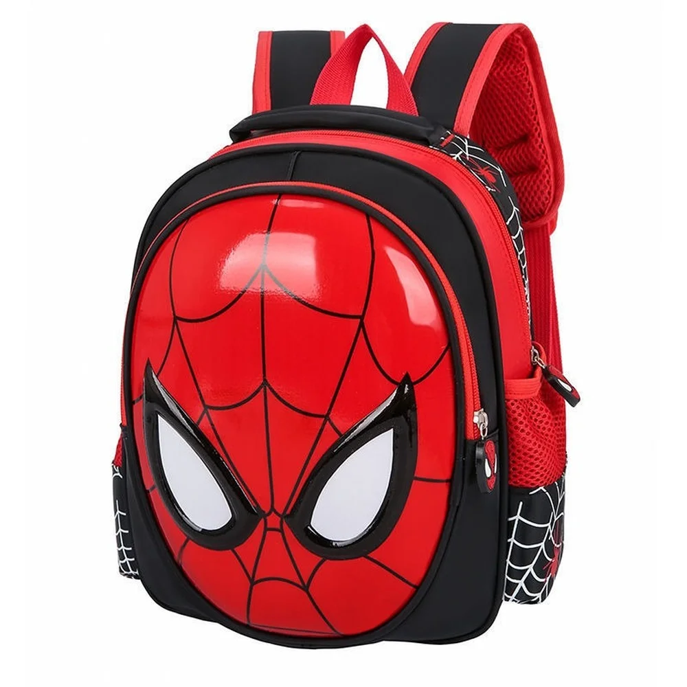 3d Marvel Spiderman School Backpack Waterproof Spiderman Boys School ...