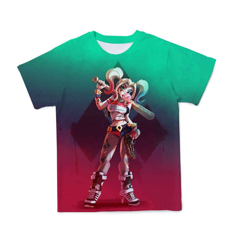 

3D Summer Men's Alternative Hip-Hop Print T-Shirt Breathable And Comfortable Punk Style Street Fashion Tee Can Be Customized