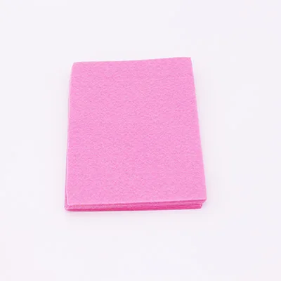 40 Pcs CMCYILING 40 шт./партия 10*15 см фетровая ткань 1 мм Толщина полиэфирная ткань для Швейное Ремесло «сделай сам» скрапбук листы из фетра красный - Цвет: 40 Pcs