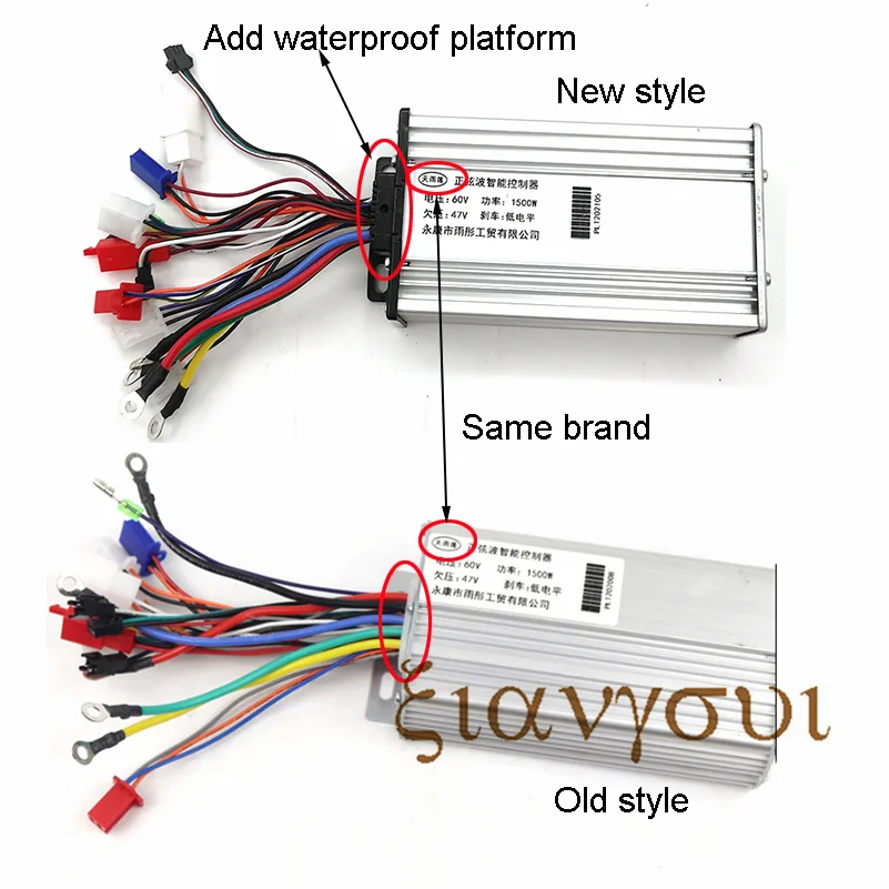 Контроллер для citycoco 60v 2000w схема подключения