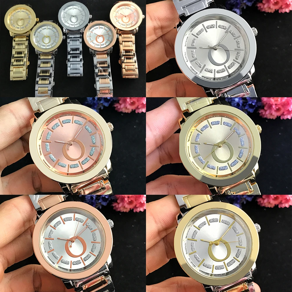 Новые из нержавеющей стали мужчины женщины пары кварцевые роскошные модные часы ювелирные изделия подарок Благородный Изысканный Шарм Ретро