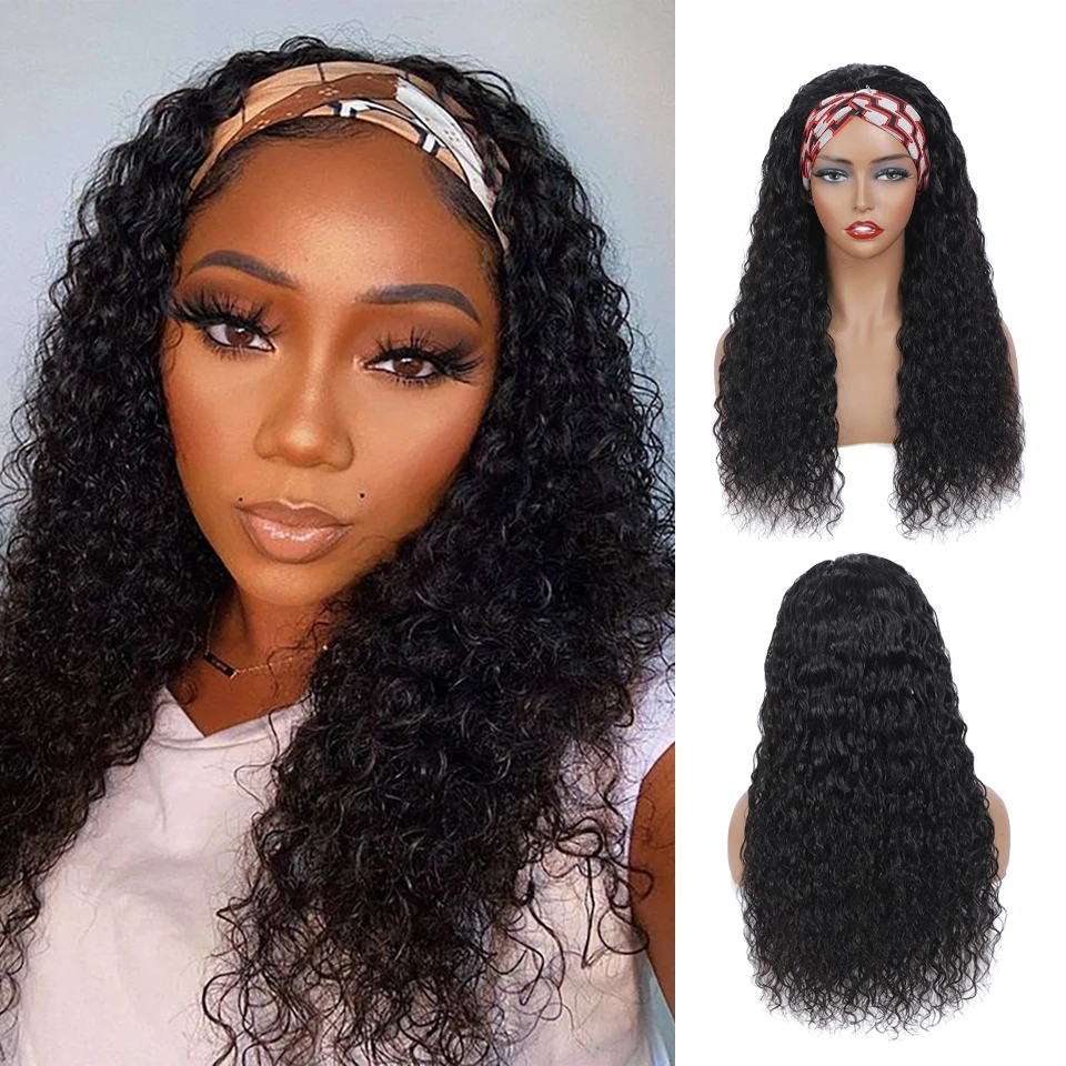 Headband Wig Deep Wave