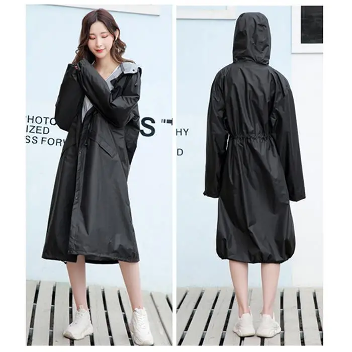 Women Multi-functional Waterproof Prints Outdoor Hiking Raincoat M-XLEnvironmentally friendly PU coating 5 Color raincoat